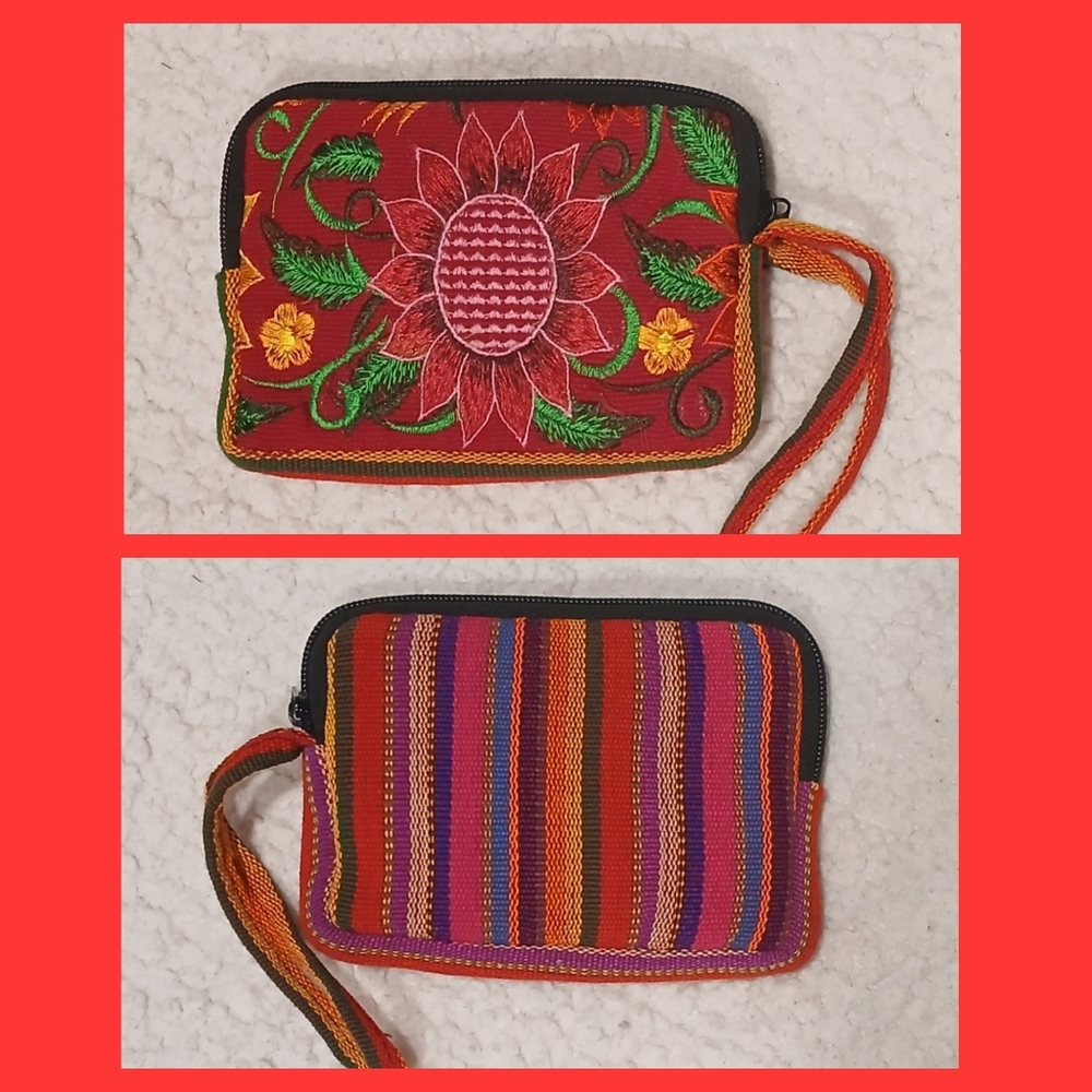 Embroidered Wallet Pouch 👛